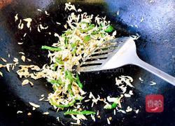 青椒炒虾米的做法图解3