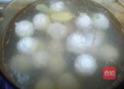 鸡肉丸子汤的做法图解8