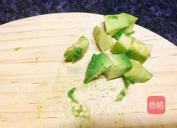牛油果拌饭的做法图解4