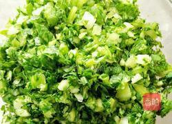 油菜虾仁水饺的做法图解8