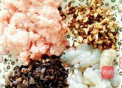 油菜虾仁水饺的做法图解9