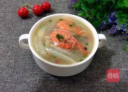 萝卜丝炖大虾的做法图解8