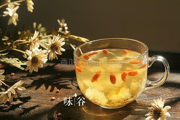 金银花菊花茶