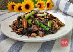 梅干菜炒肉的做法图解8