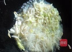 包心菜炒粉丝的做法图解6