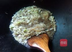 包心菜炒粉丝的做法图解7