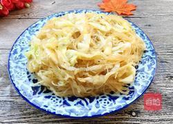包心菜炒粉丝的做法图解9