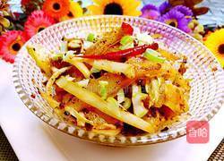 老干妈素炒饼的做法图解8