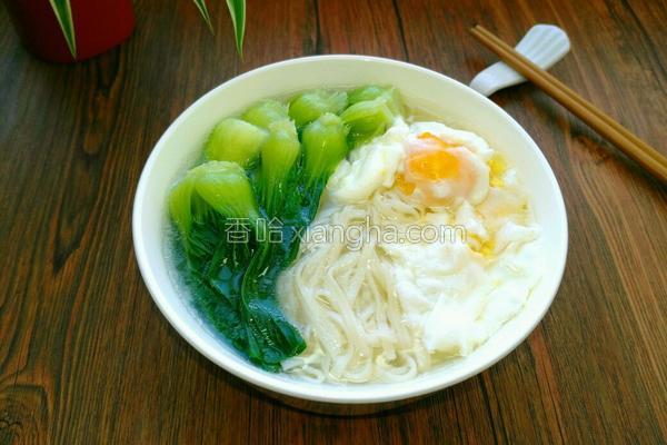 荷包蛋面条