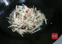 茭白鳝丝的做法图解7