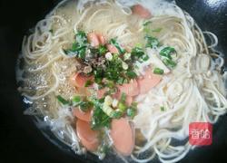 金针菇煮面条的做法图解8