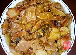 香菇酱肉的做法图解8