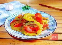 番茄苦瓜的做法图解6