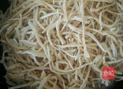 豆芽焖饼条的做法图解8
