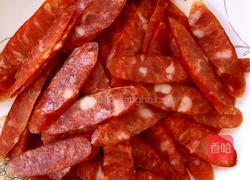 蒜苔腊肉的做法图解1