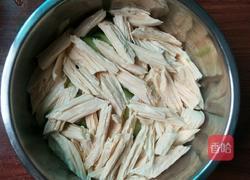 黄瓜腐竹的做法图解4