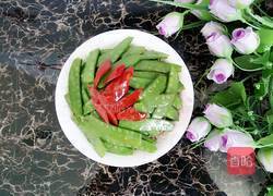 荷兰豆炒肉的做法图解12