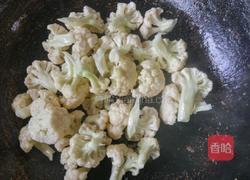 孜然菜花的做法图解3