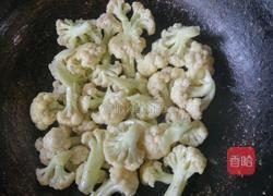 孜然菜花的做法图解4