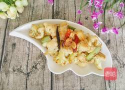 孜然菜花的做法图解9