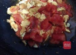 番茄鸡蛋疙瘩汤的做法图解4