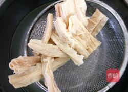 黄瓜拌腐竹的做法图解3