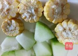 排骨冬瓜玉米汤的做法图解3