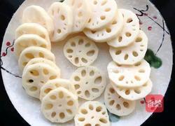 糖醋藕片的做法图解2