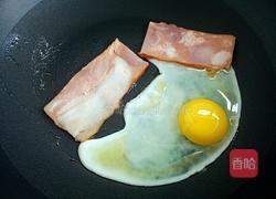 培根芝士三明治的做法图解2