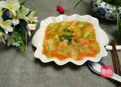 番茄酱烧丝瓜的做法图解7