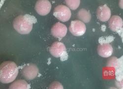 酒酿紫薯珍珠圆子的做法图解8
