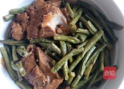 脊骨炖豆角的做法图解4
