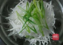 椒油白萝卜丝的做法图解4