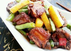 豆角土豆炖排骨的做法图解16