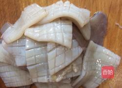 香辣鸡胗鱿鱼的做法图解2
