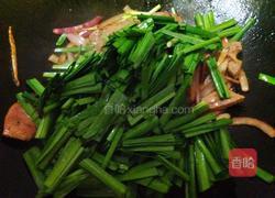 韭菜猪肝的做法图解3