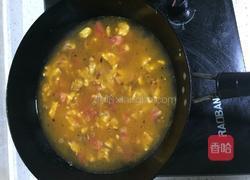 番茄鸡蛋连汤面的做法图解9