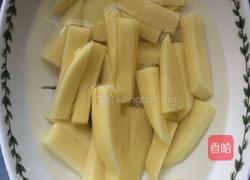 土豆焖豆角的做法图解3