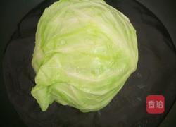 包菜糯米卷的做法图解2