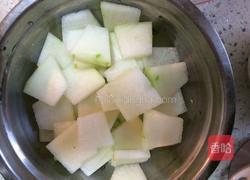 炒冬瓜片的做法图解2