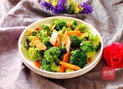 炝拌西兰花的做法图解10