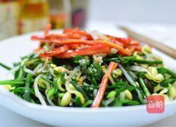 韭菜豆芽的做法图解6