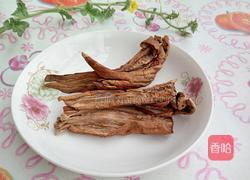 茄子干炒肉的做法图解1
