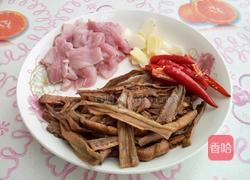 茄子干炒肉的做法图解4