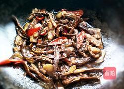 茄子干炒肉的做法图解11