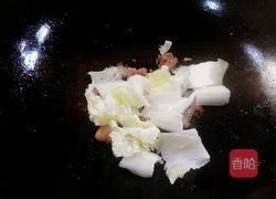 肉片炒白菜的做法图解4