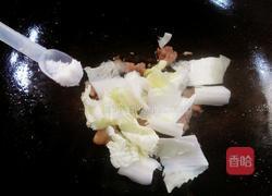 肉片炒白菜的做法图解5