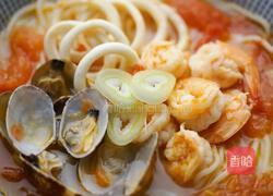番茄海鲜面的做法图解20