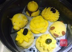 花样南瓜豆沙馒头的做法图解10
