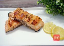 香煎三文鱼的做法图解8